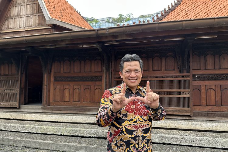 Bupati Wonosobo, Afif Nurhidayat saat berkunjung ke Kompas Gramedia, Rabu (4/6/2025).