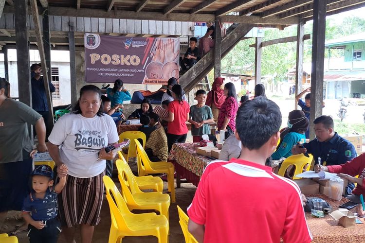 Enam kasus campak ditemukan, Dinkes Nunukan Kaltara mendirikan posko untuk pendekatan layanan dan antisipasi sebaran wabah campak di wilayah KLB 
