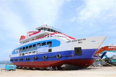 KMP Ihan Batak, Kapal Penyeberangan Besar Pertama di Danau Toba