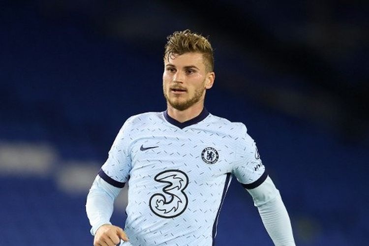 Penyerang Chelsea, Timo Werner, telah debut di Liga Inggris dengan melawan Brighton.