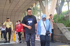 Naik MRT dari Lebak Bulus, Anies Baswedan Main ke Car Free Day