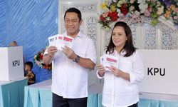 Di TPS Wali Kota Semarang Menjoblos, Jokowi Ungguli Prabowo Telak