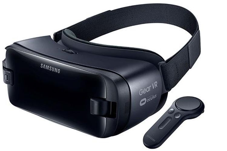 Samsung Gear VR baru bersama motion controller pendamping. 