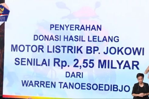 Lika-liku Lelang Motor Listrik Jokowi, Dimenangi Buruh Bangunan, Berakhir di Tangan Putra Hary Tanoe