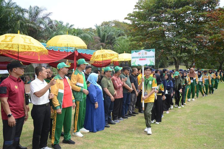 Sebanyak 1.013 atlet mengikuti 14 cabang olahraga yang dipertandingkan dalam Pekan Olahraga Mahasiswa Daerah (POMDA) Aceh tahun 2023, Minggu (17/9/2023).