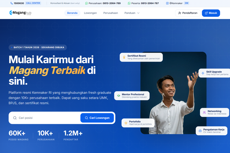 Magang Nasional 2026 Dibuka 15 Juli, Ini Jadwal, Kuota, Syarat, dan Cara Daftar untuk Fresh Graduate