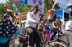 Menpora Ikut Gowes Pesona Nusantara di Kampung Halamannya