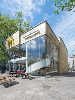 Gerai McDonalds Rotterdam