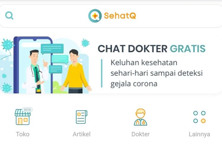 Cek Risiko Covid-19 via SehatQ.