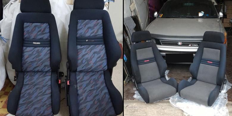 Jok Recaro dan OEM eks Singapura.