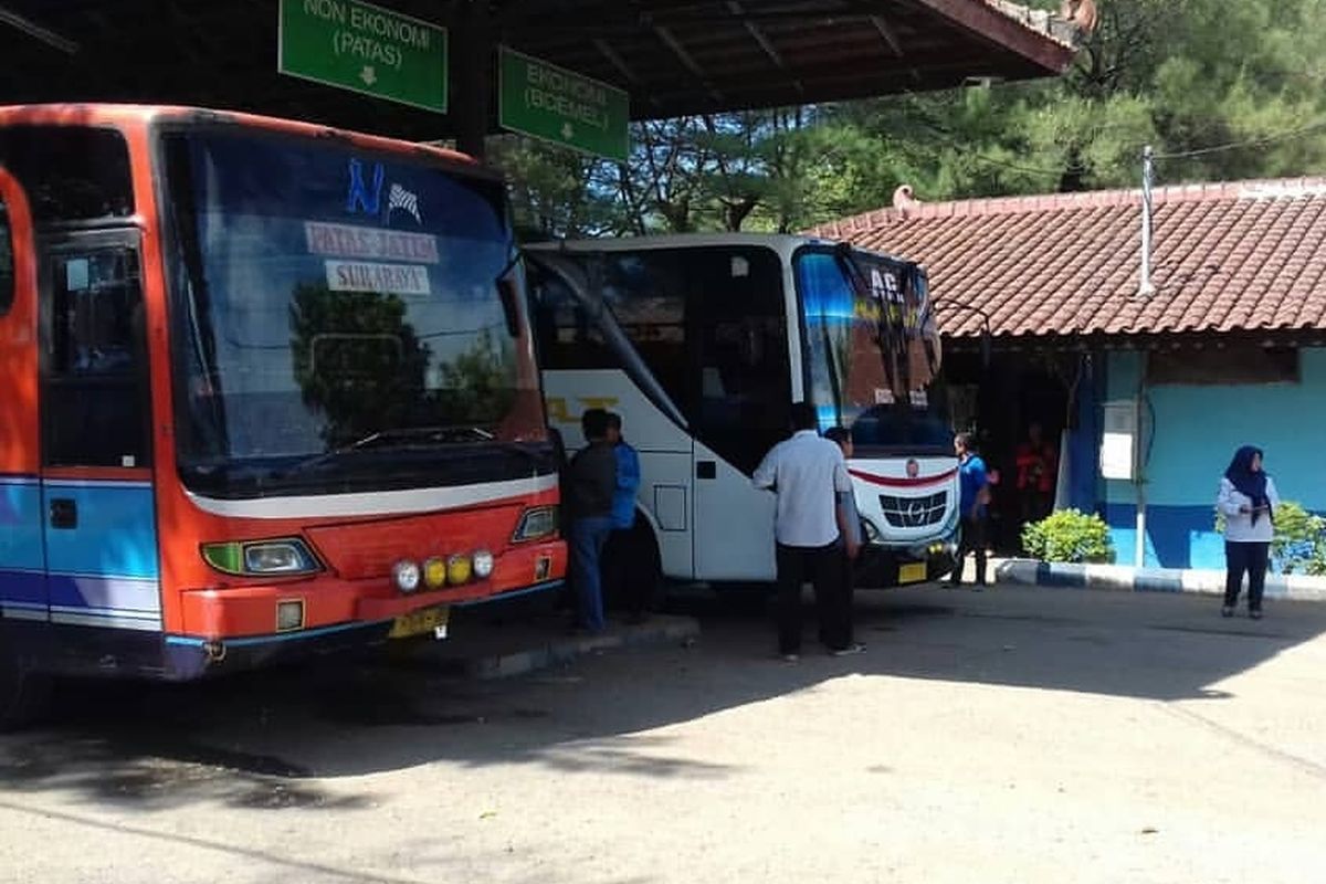 Terminal Arya wiraraja Sumenep, Selasa (23/8/2022). 