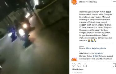 Viral Video Gangster Bersenjata di Cakung, Begini Cerita di ...