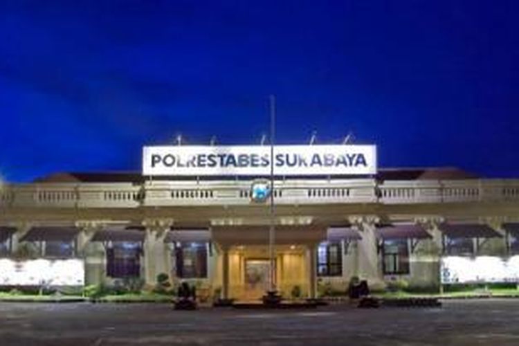 Markas Polrestabes Surabaya.