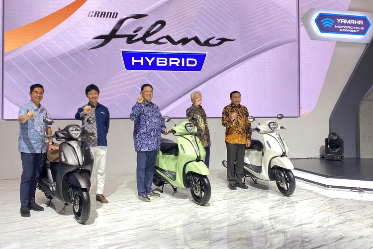 Warna baru Yamaha Grand Filano di IMOS 2024