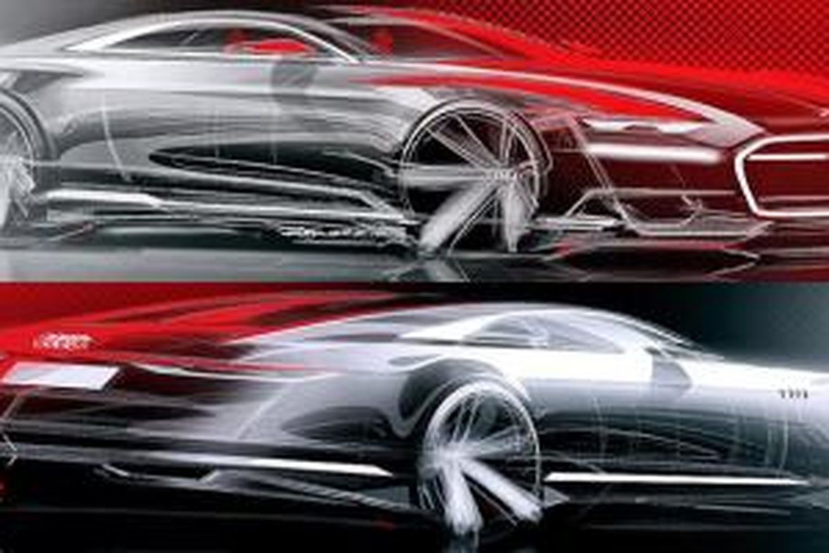 Sketsa desain Audi Prologue.