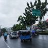 Jakarta Masih Gerimis, Lalin Jalan S Parman Arah Kebon Jeruk Padat Merayap, Cideng Ramai Lancar