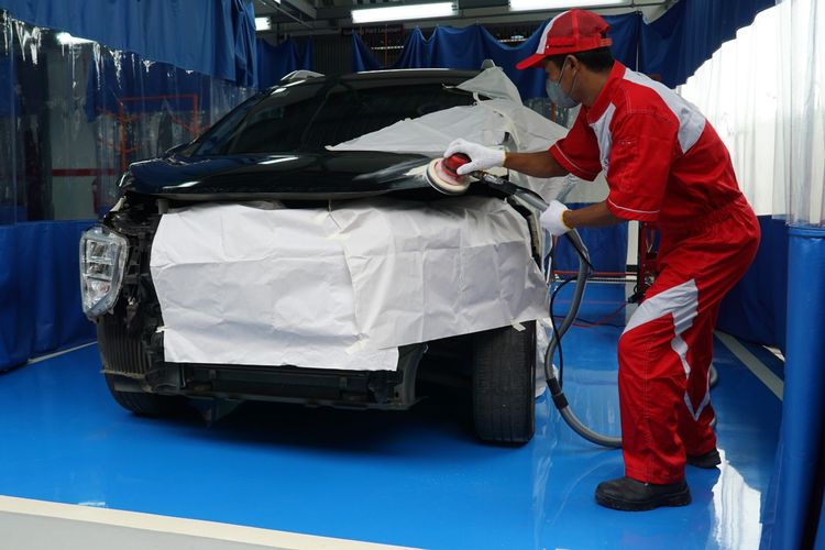 Layanan bodi dan cat pada diler Mitsubishi Motors DIPO Serang resmi beroperasi