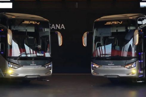 PO SAN Ambil 4 Bus Baru dengan Bodi Legacy SR3 Panorama XHD