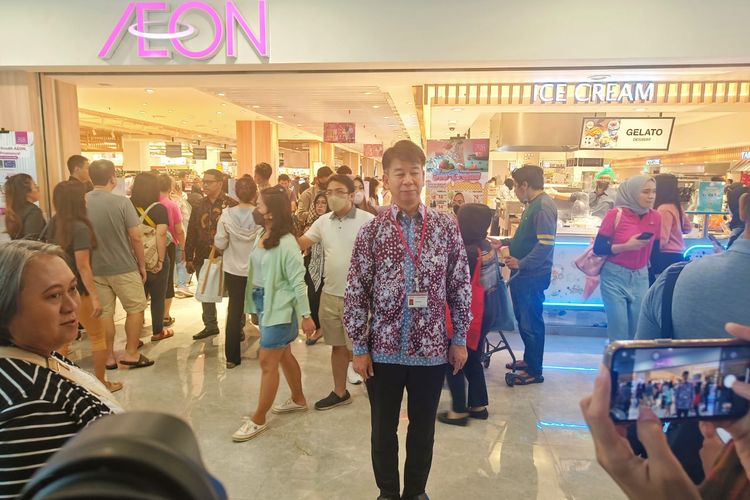 Pembukaan Aeon store di Mal Alam Sutera