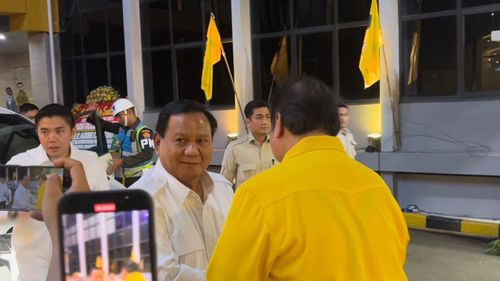 Prabowo, Zulkifli Hasan, hingga Budi Arie Hadiri HUT Ke-59 Golkar