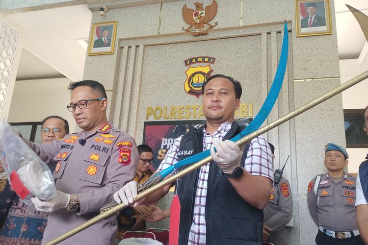 Polisi Tangkap 13 Pelaku Tawuran yang Tewaskan Remaja di Kota Jambi