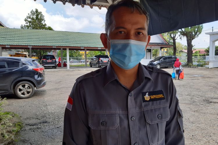 Ketua Bawaslu Provinsi Jambi Asnawi ketika diwawancarai di Kantor Kesbangpol Provinsi Jambi, pada Selasa (29/9/2020).