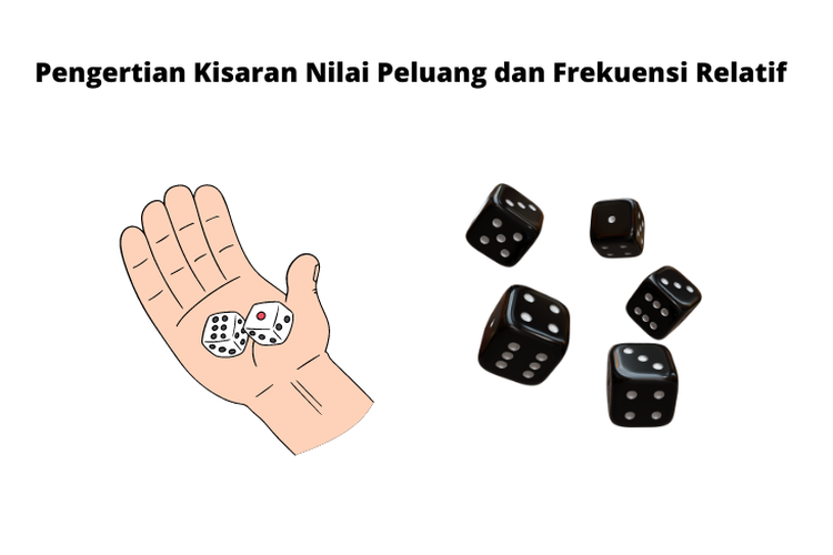 Frekuensi relatif adalah banyaknya nilai yang muncul dibagi dengan banyaknya percobaan yang dilakukan.