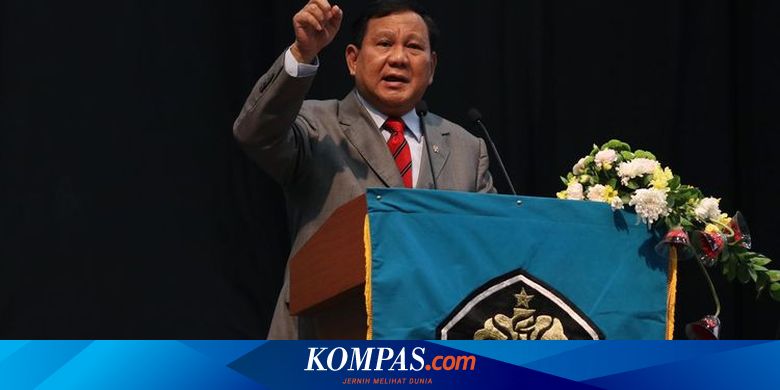 Prabowo Beri Hormat Saat Jokowi Bilang Pilpres 2024 Jatahnya