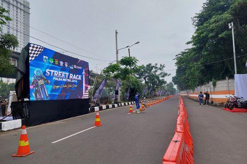Street Race di Ancol, Pebalap dari 8 Kelas Balapan Akan Bertanding Satu Lawan Satu