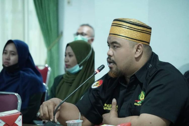 Sekretaris Laskar Pemuda Melayu (LPM) Kabupaten Mempawah, Kalimantan Barat (Kalbar) Mohlis Saka 