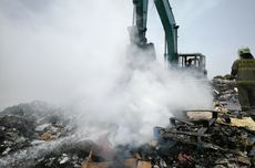 Tempat Penyulingan Tiner di Cilincing Kebakaran dan Timbulkan Ledakan