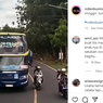 Dianggap Halangi Jalan Bus, Kepala Pengendara Motor Ini Dipukul Kenek