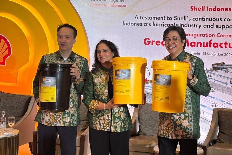 Shell Resmikan Pabrik Grease di Bekasi, Kapasitas Produksi 12 Kiloton per Tahun