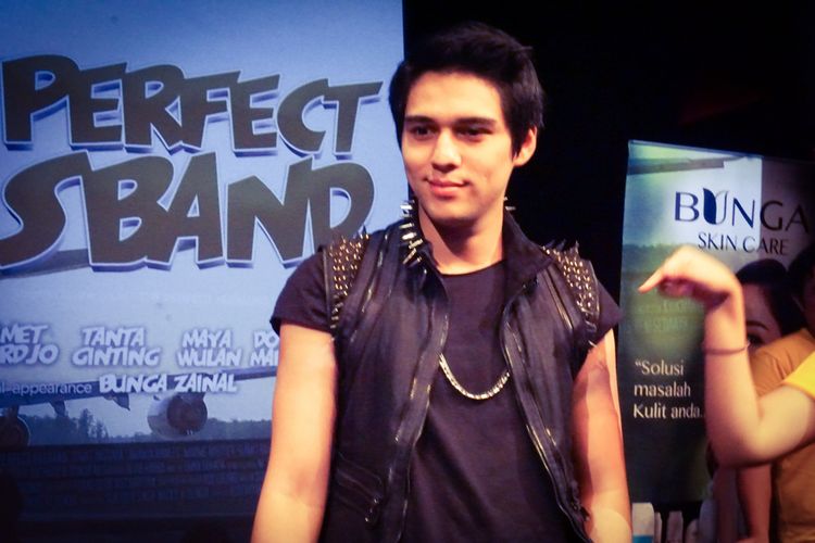 Artis peran Maxime Bouttier dalam gala premiere film The Perfect Husband di Plaza Senayan, Jakarta Pusat, Kamis (5/4/2018).