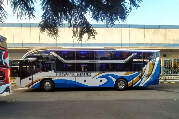 Bus baru PO BIntang Timur
