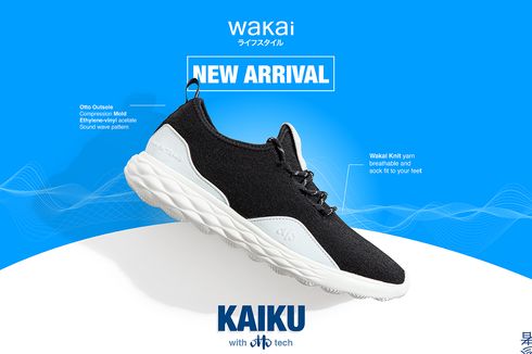 Inovasi Outsole Sepatu Wakai yang Penuhi Kebutuhan Mobilitas Kaum Urban