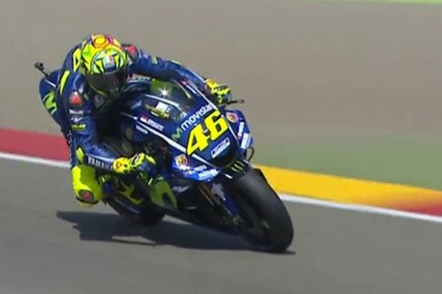 Rossi Optimis, Marquez Menyesal