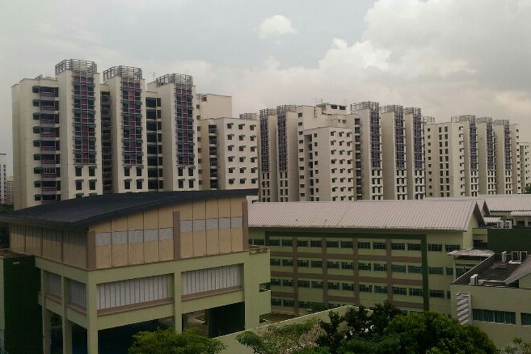 House Development Board (HDB) Singapura.