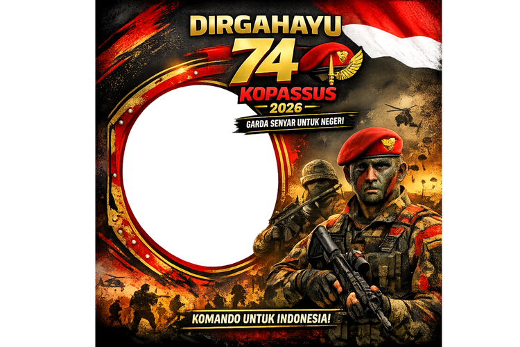 35 Link Twibbon HUT Kopassus 2026, Siap Upload ke IG dan WhatsApp
