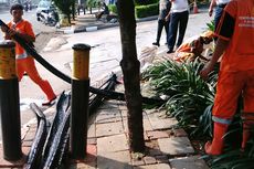 Kulit Kabel Masih Ditemukan di Gorong-gorong Jalan Gatot Subroto