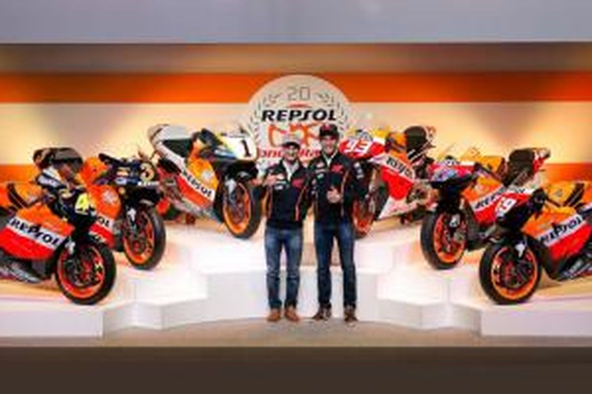 Honda dan Repsol merayakan kebersamaan selama 20 tahun dengan sejarah dan kemenangan.