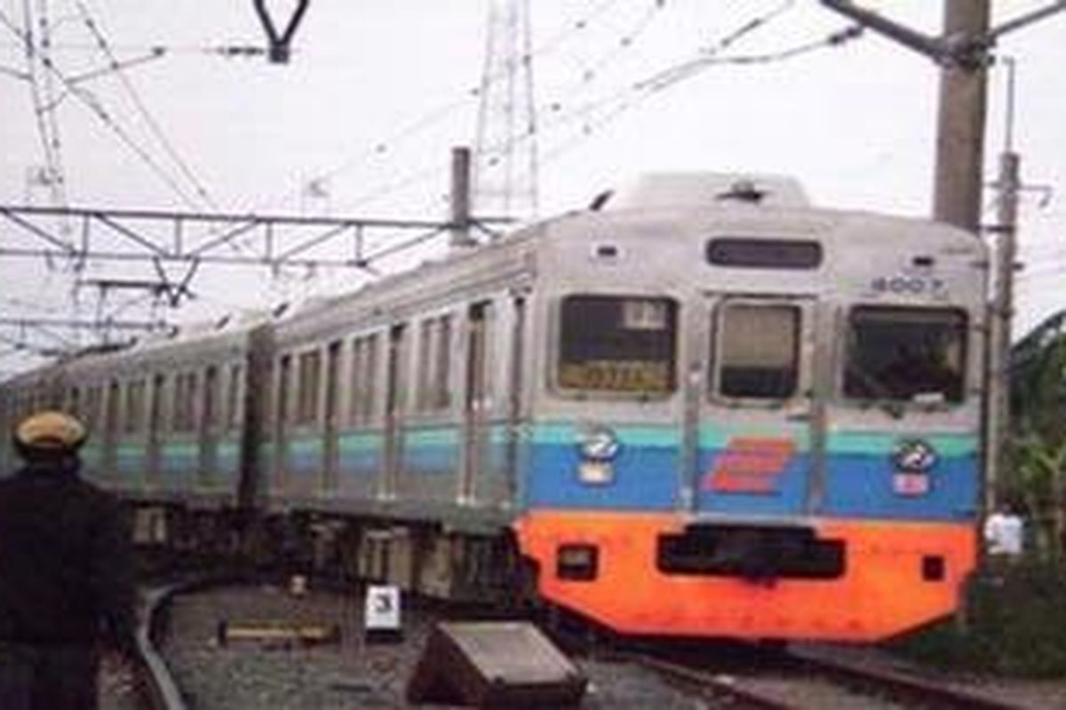 Ilustrasi KRL komuter