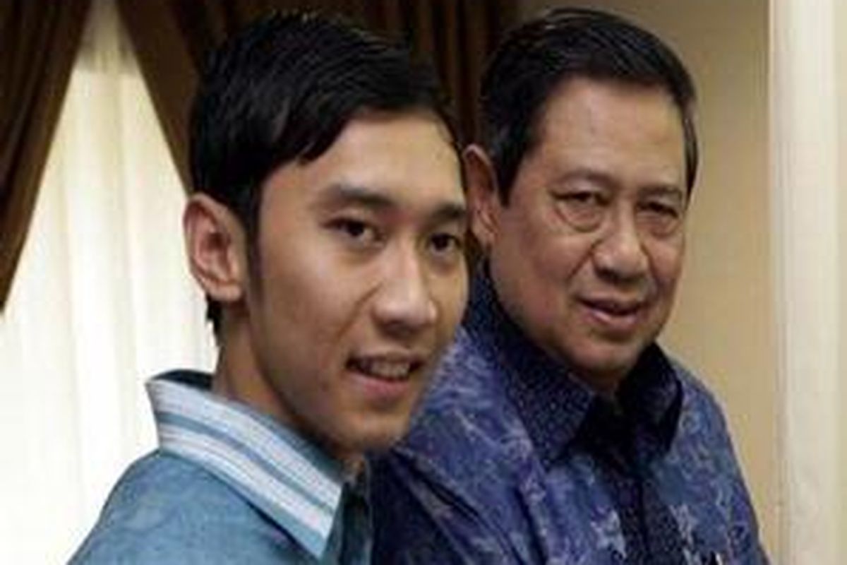 Edhie Baskoro Yudhoyono dan Presiden Susilo Bambang Yudhoyono