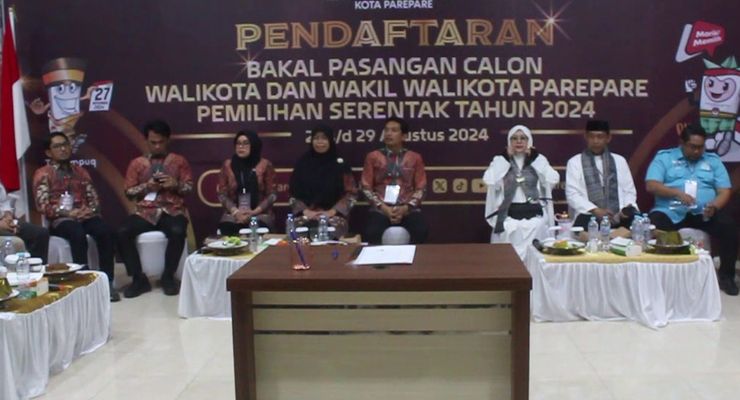 Berikut Empat Pasangan Calon Wali Kota dan Wakil Wali Kota di Pilkada Parepare 2024