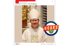 INFOGRAFIK: Hoaks Luis Antonio Tagle Terpilih Jadi Paus, Unggahan Muncul Sebelum Konklaf