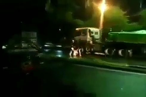 Video Viral Remaja Tewas Tertabrak Saat Mengadang Truk Tronton, Ini Faktanya