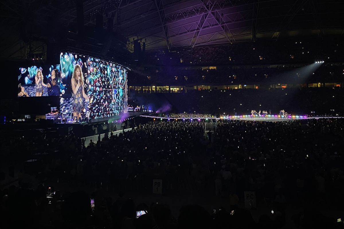Konser Taylor Swift The Eras Tour di Singapura