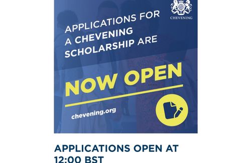 Beasiswa Chevening S2 ke Inggris Dibuka 2 Agustus 2022, Ini Syaratnya