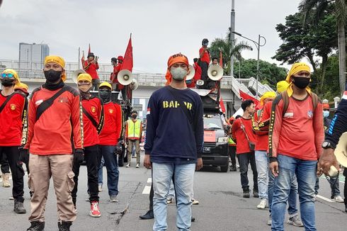 Polisi Sebut Sekitar 1.000 Buruh dari Tangerang Akan Demo di Depan Gedung DPR