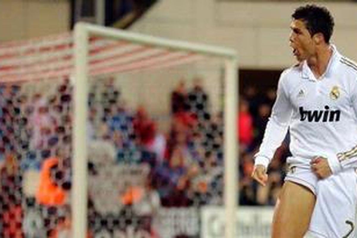 Striker Real Madrid, Cristiano Ronaldo.